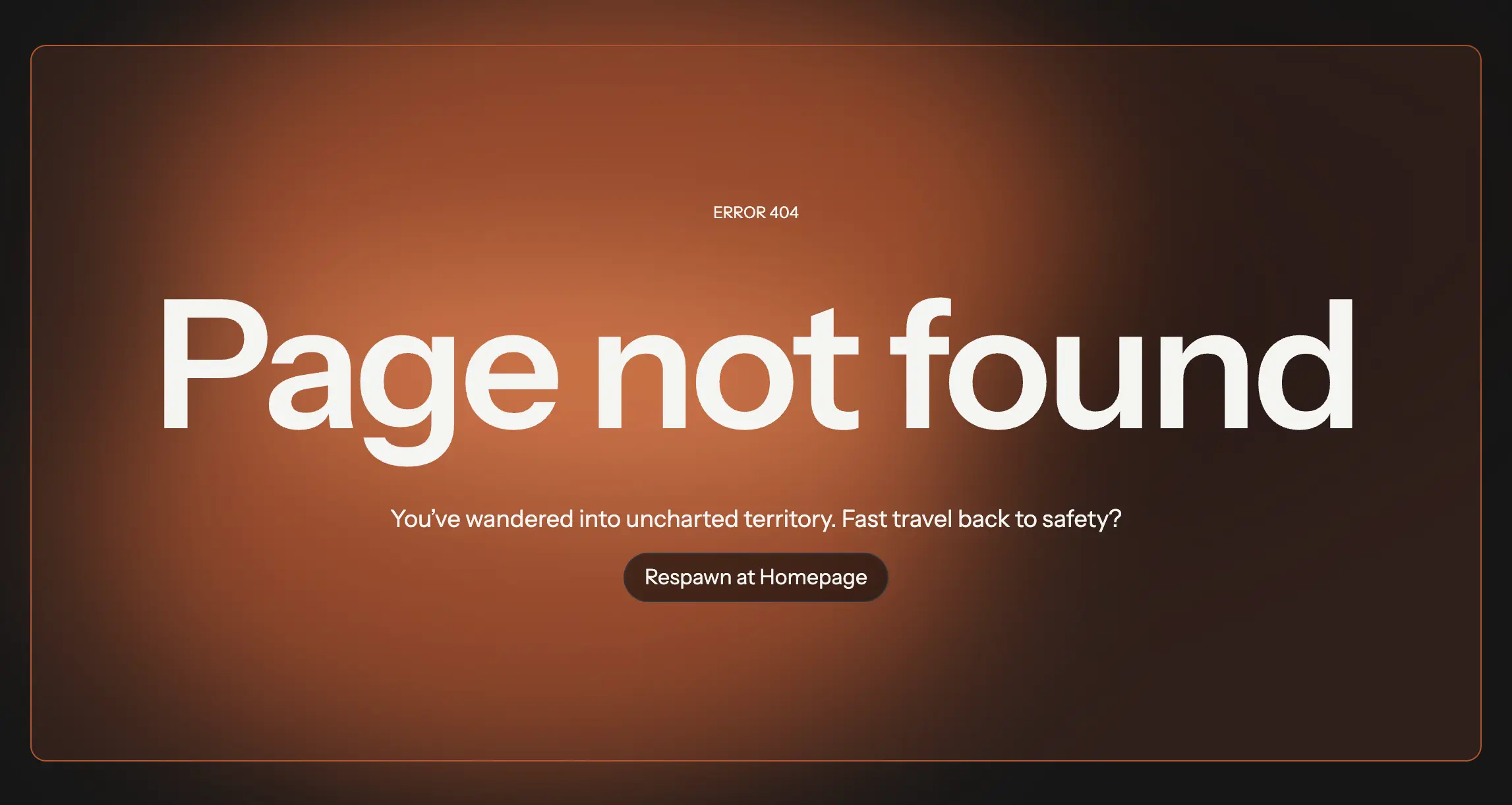 Noname Studios - Error 404 Page
